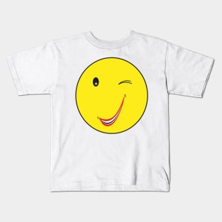 Fine Smile - Half Smile 03. Kids T-Shirt